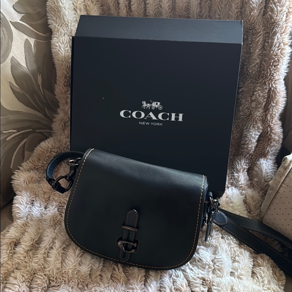 Coach 1941 glovetanned Leather saddle Bag RARE